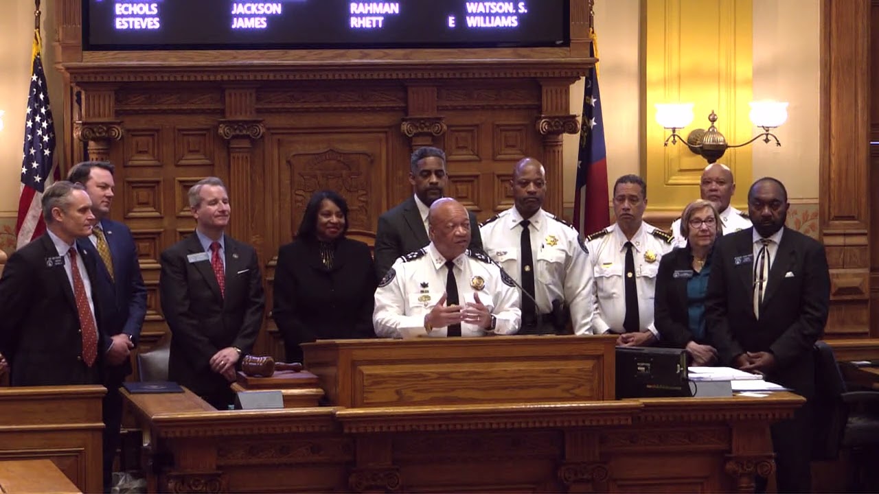 Georgia State Senate Resolution Presentation for Sheriff Craig Owen...